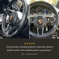 Steering Wheel Repair & Recolour Kit Recolouring Leather Hero Australia