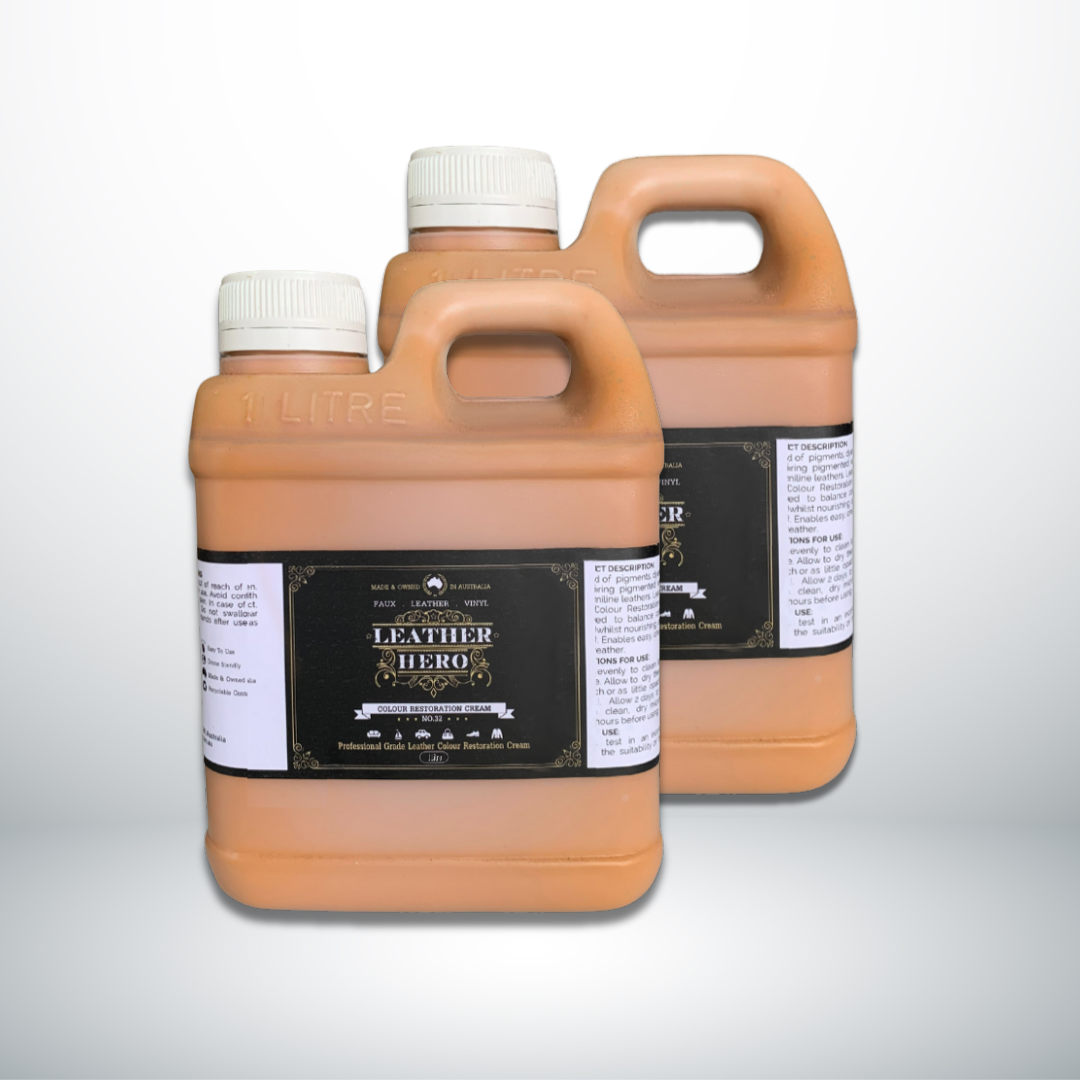 Colour Cream Leather Repair & Recolouring Leather Hero Australia