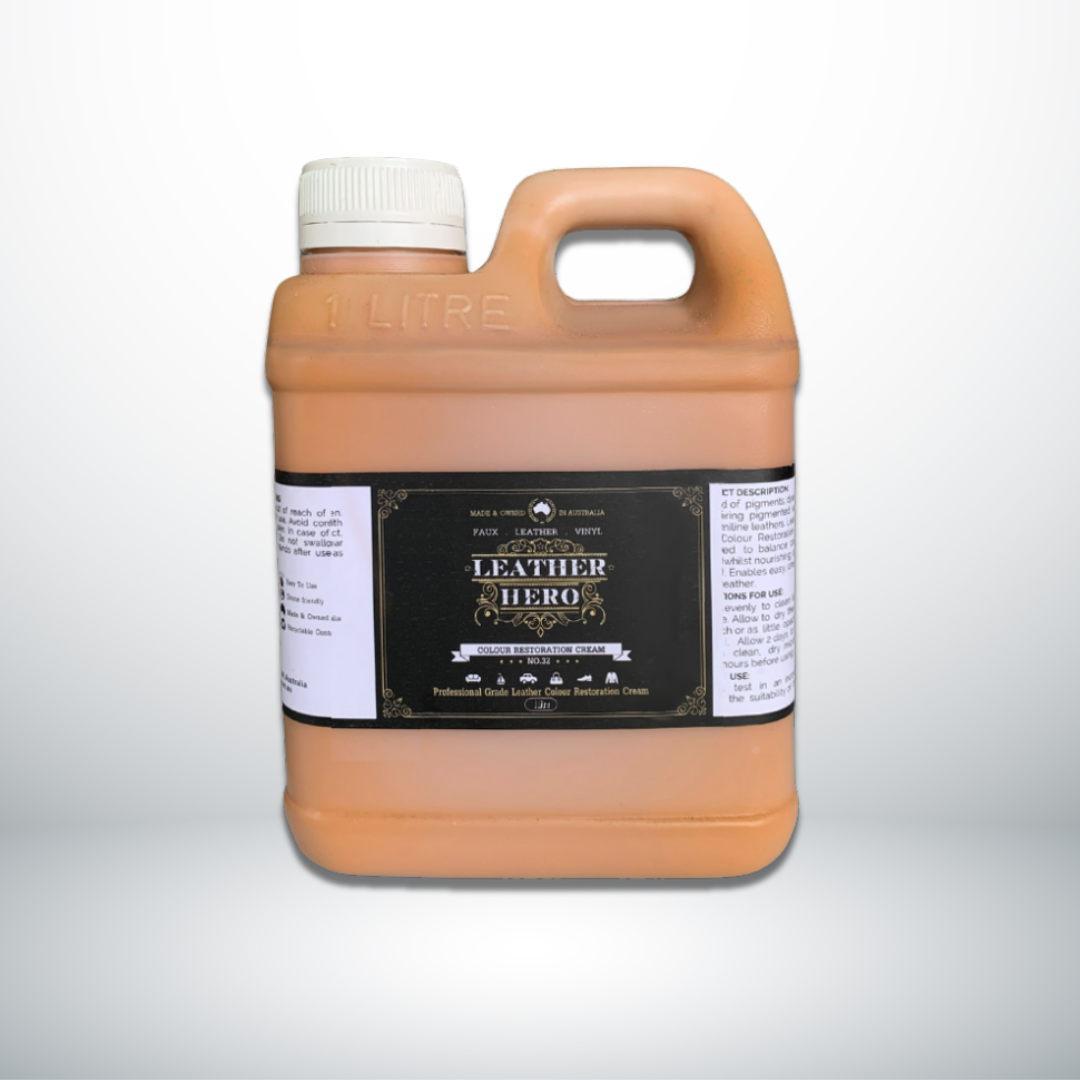 Colour Cream Leather Repair & Recolouring Leather Hero Australia