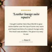 Leather Glue - Super Strong, Fast-Drying, Clear-Setting