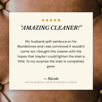 Nubuck, Suede & Aniline Leather Cleaner Leather Cleaners Leather Hero Australia