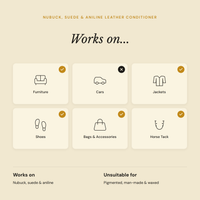 Nubuck, Suede & Aniline Leather Conditioner Leather Conditioners Leather Hero Australia