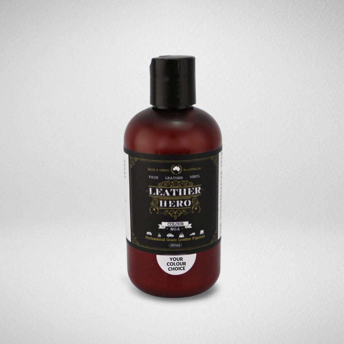 Leather Paint - Graphite Leather Repair & Recolouring Leather Hero Australia