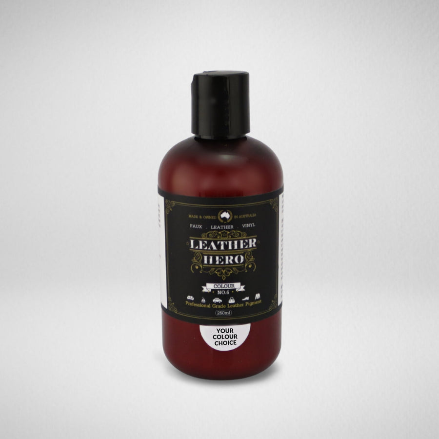 Leather Paint - Beige Leather Repair & Recolouring Leather Hero Australia