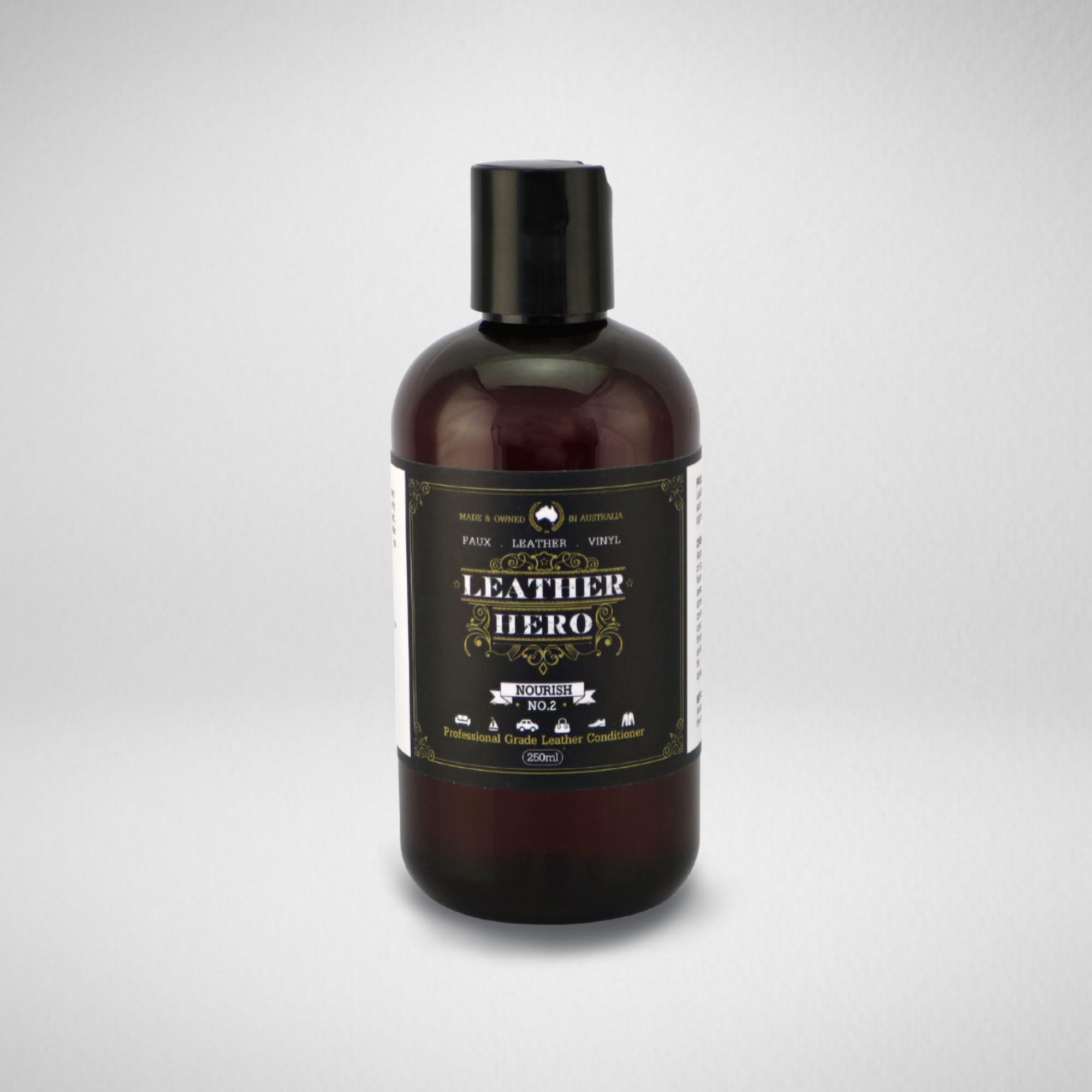 Leather conditioner for sofas and car seats Leather Hero Australia