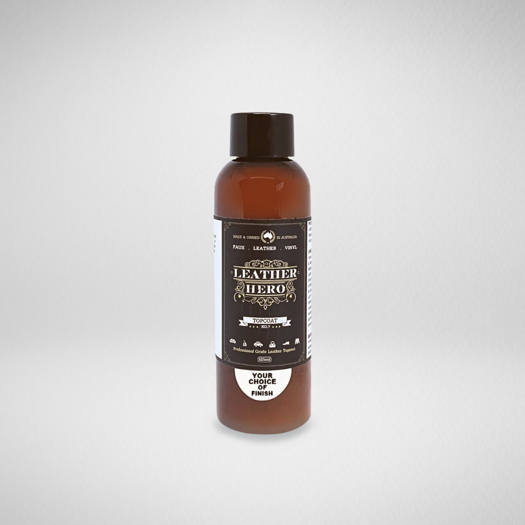 Leather Topcoat & Sealer Recolouring Leather Hero Australia