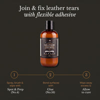 Leather Glue - Super Strong, Fast-Drying, Clear-Setting