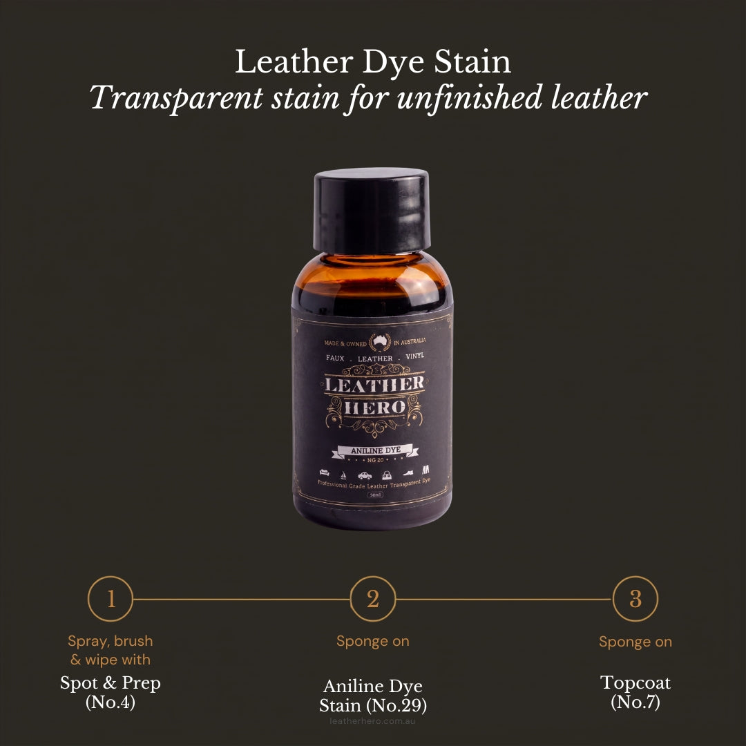 Aniline Dye Stain Leather Hero Australia