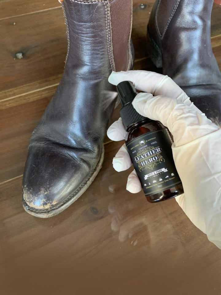 Boot Scuff Repair How to restore scuffed Chelsea boots – Leather Hero Australia