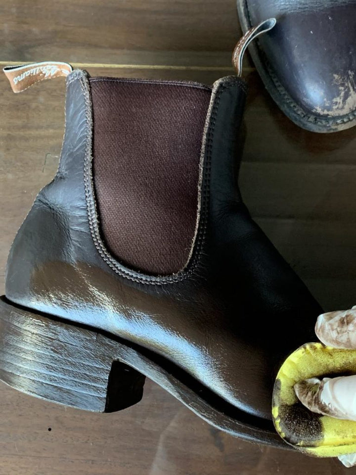 Boot Scuff Repair How to restore scuffed Chelsea boots – Leather Hero Australia