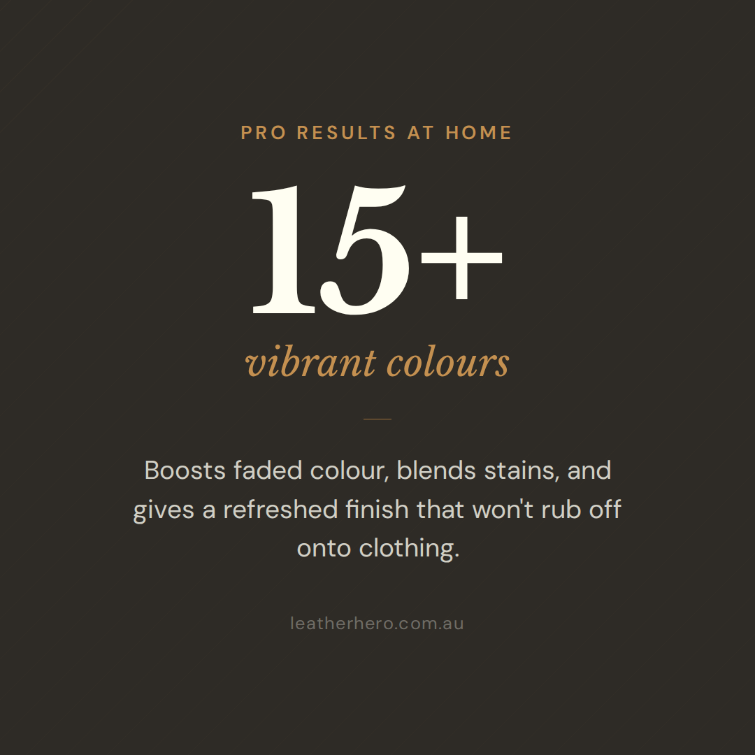 Aniline Restoration Kit Leather Repair & Recolouring Leather Hero Australia