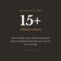 Aniline Restoration Kit Leather Repair & Recolouring Leather Hero Australia