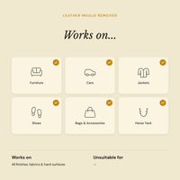 Leather Mould Remover