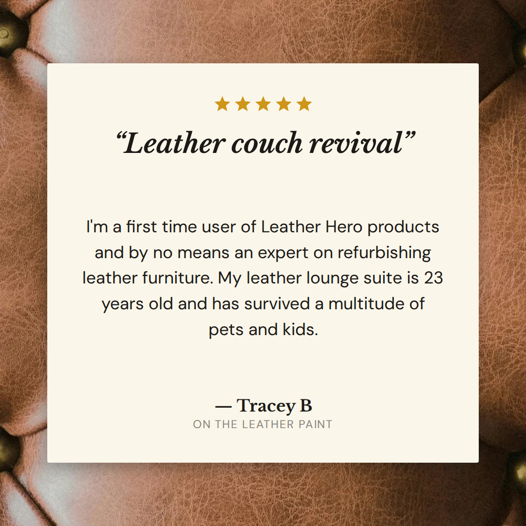 Leather Paint Leather Repair & Recolouring Leather Hero Australia