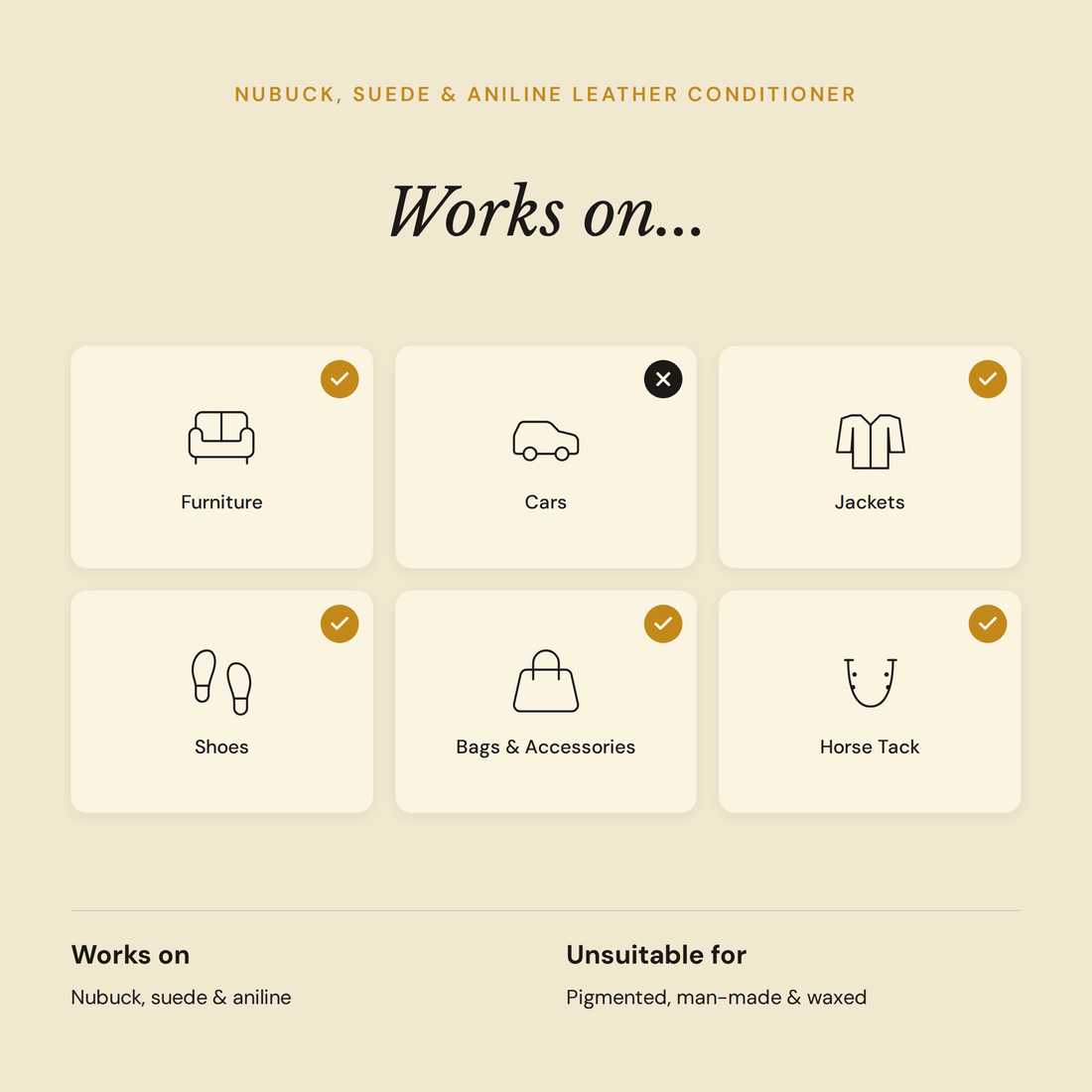 Nubuck, Suede & Aniline Leather Conditioner Leather Conditioners Leather Hero Australia