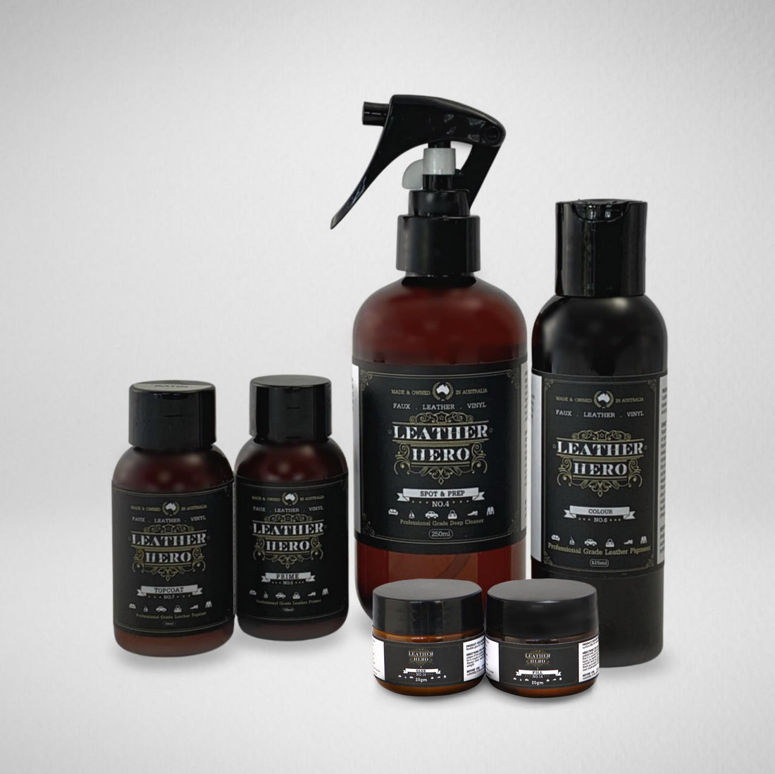 Leather Repair & Recolour Kit - Coral Leather Repair & Recolouring Leather Hero Australia