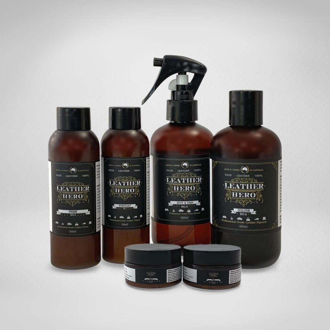 Leather Repair & Recolour Kit - Aniline Chesterfield Leather Repair & Recolouring Leather Hero Australia