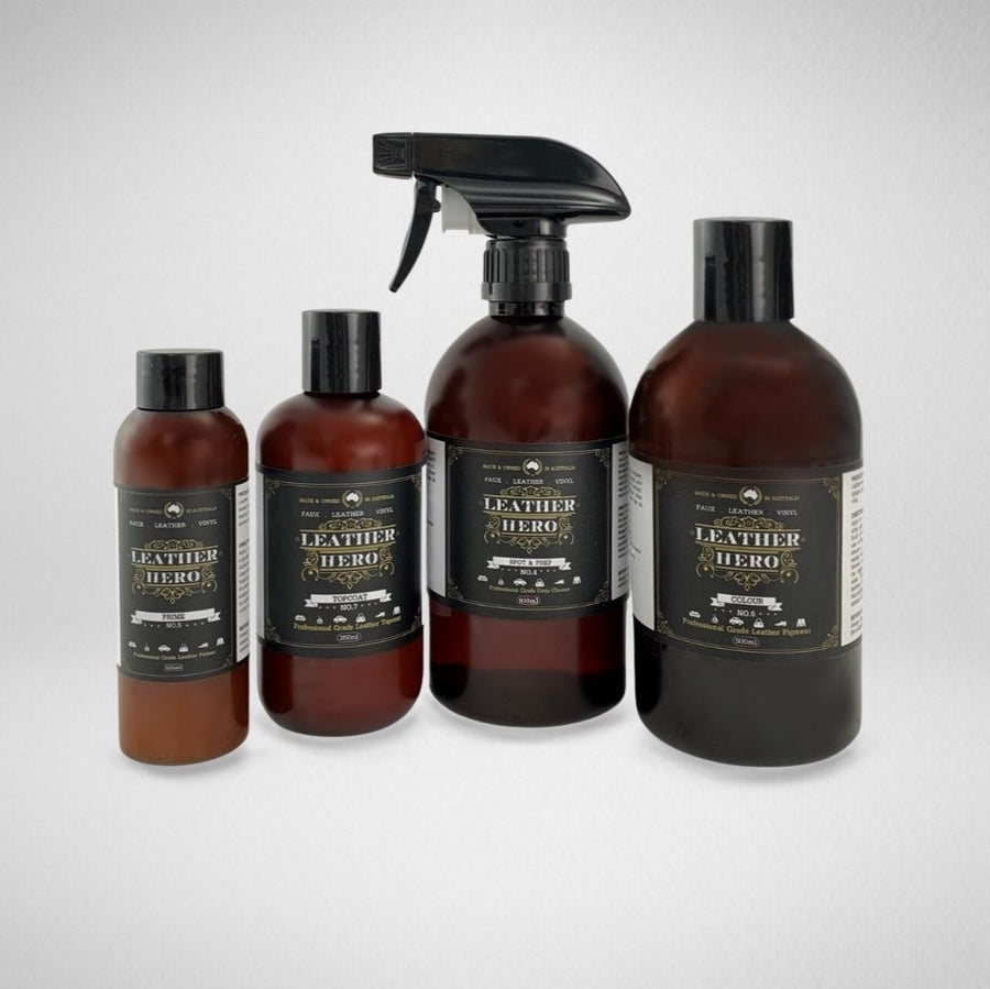 Leather Repair & Recolour Kit - Dark Chocolate Leather Repair & Recolouring Leather Hero Australia