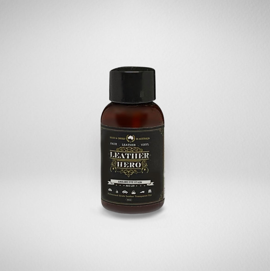 Leather Aniline Dye Stain - Aniline Ruby Leather Repair & Recolouring Leather Hero Australia