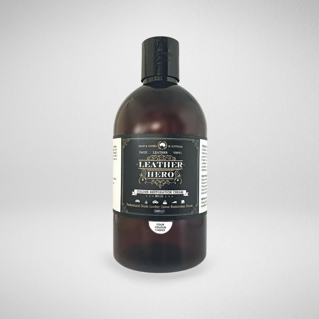 Leather Colour Cream - Aniline Chesterfield Leather Repair & Recolouring Leather Hero Australia