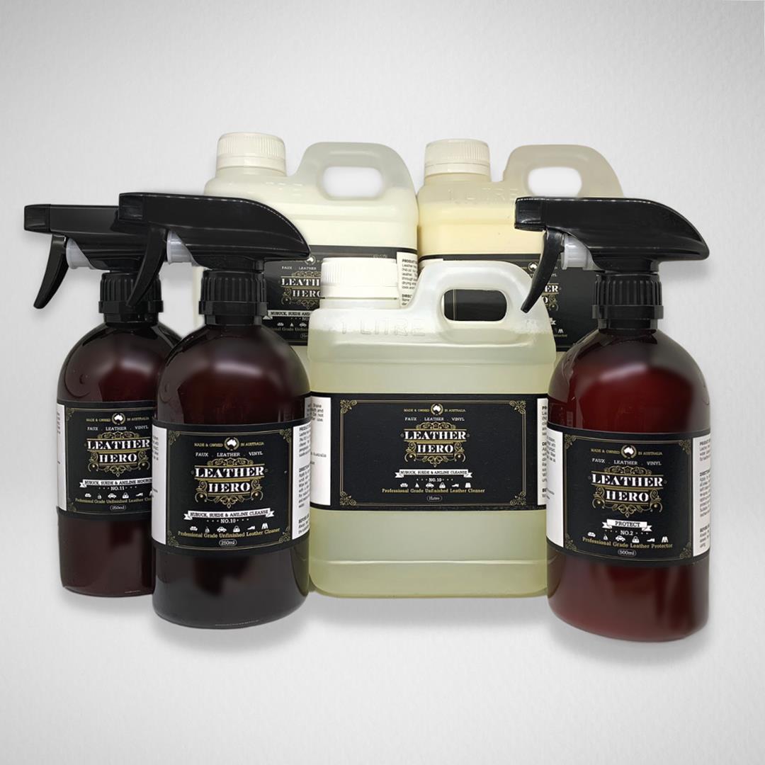 Nubuck, Suede & Aniline Care & Protection Kit Leather Care Kits Leather Hero Australia