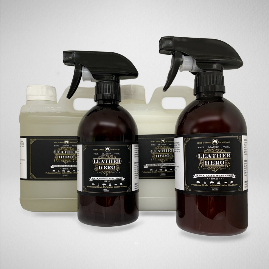 Nubuck, Suede & Aniline Care & Protection Kit Leather Care Kits Leather Hero Australia